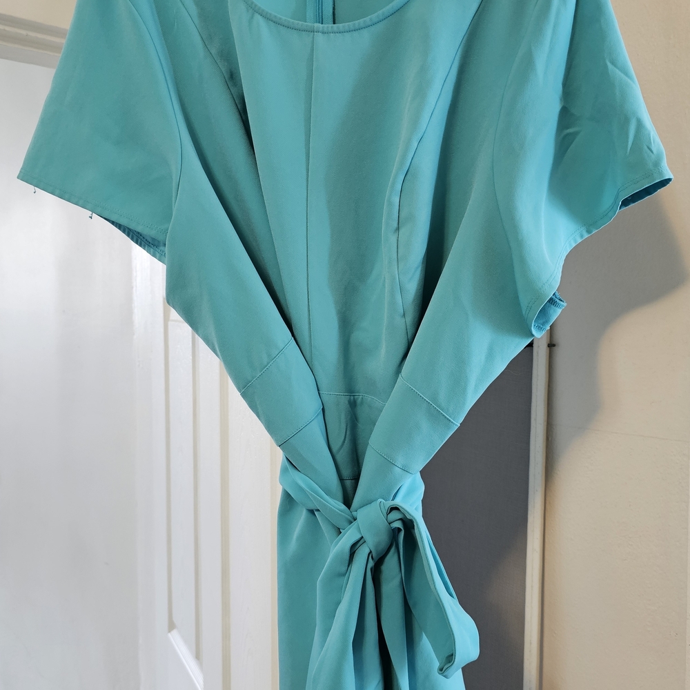 Classy Bright Turquoise Blouse